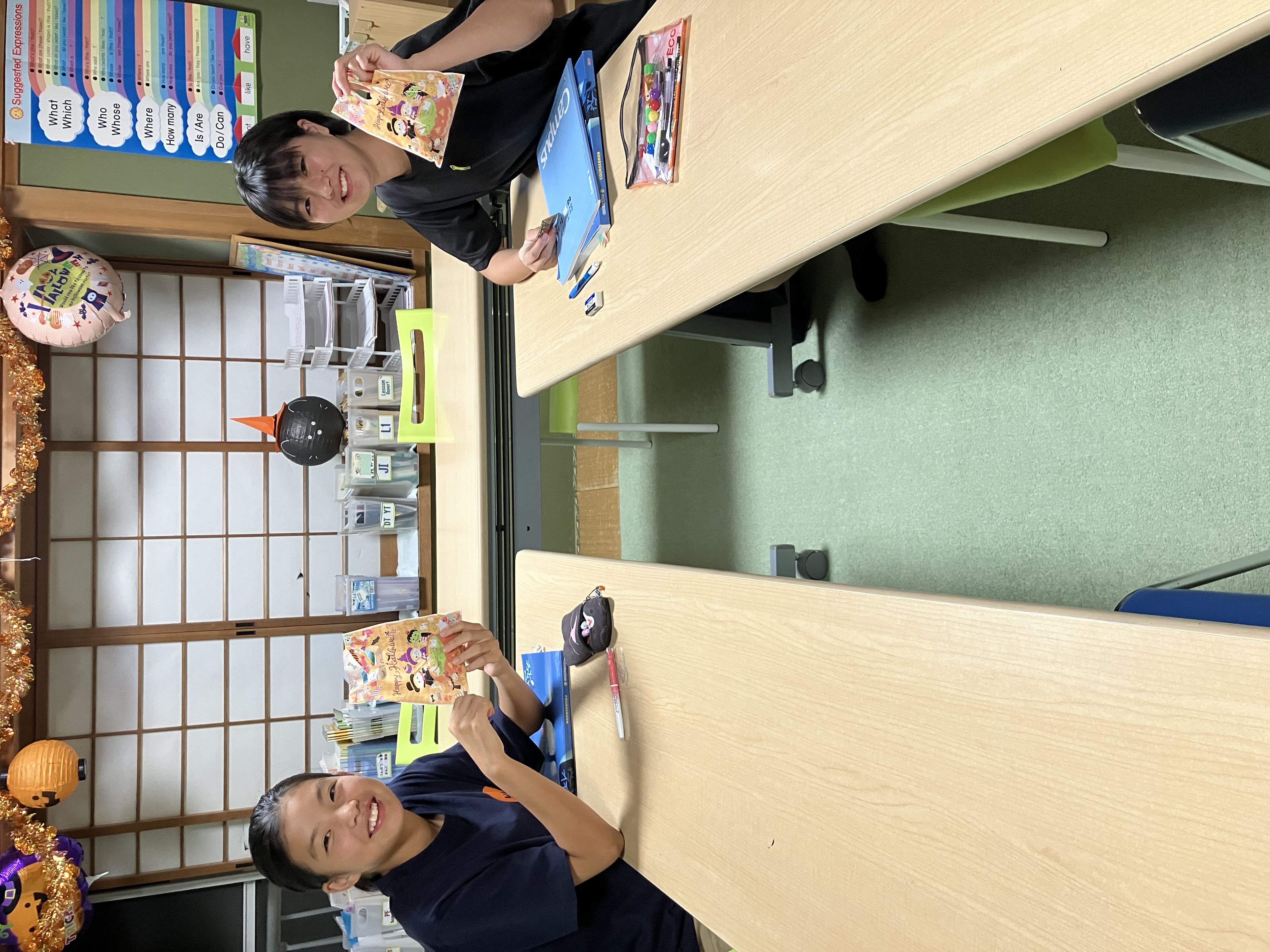 中学生もハロウィン🎃気分だよね